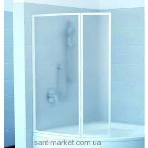 Ravak Штора д/ванны VSK 2 ГЕНТИАНА/НЬЮ ДЕЙ 150 L Рейн  пласт. 7CLP010041