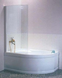 Ravak Штора д/ванны EVSK 1-100 РОСА 170 R Транспарент  стекло 76PA0100Y1