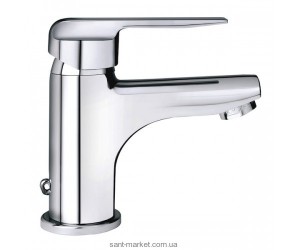 Змішувач для раковини одноважеля з донним клапаном Teka колекція Inca хром 53.3416.12