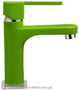 Змішувач для раковини одноважеля Teka колекція Aura зелений 50.342.02.18