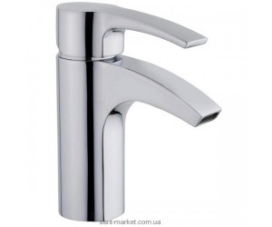 Змішувач для раковини одноважеля з донним клапаном каскадний Teka Vita хром 24.382.02.10