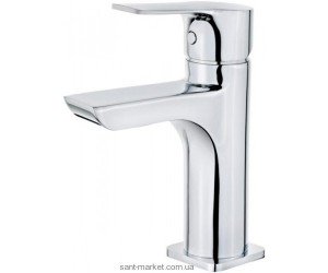 Змішувач для раковини одноважеля з донним клапаном каскадний Teka Spirit хром 55.346.02.00