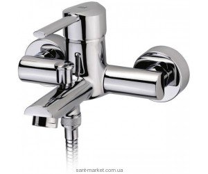 Змішувач одинважільний для ванни з душем Teka колекція Ares хром 23.122.02.00