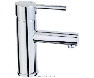 Змішувач для раковини одноважеля з донним клапаном Teka колекція Alaior хром 223460200