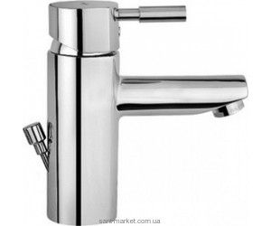 Змішувач для раковини одноважеля з донним клапаном Teka колекція Kobe хром 35.3412.12