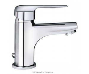 Змішувач для раковини одноважеля з донним клапаном Teka колекція Inca хром 53.3416.12