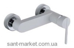 Смеситель для душа настенный однорычажный Teka коллекция Aura белый 50.231.02.0W