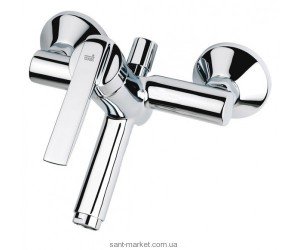Змішувач одинважільний для ванни з коротким виливом Teka колекція Inca хром 53.121.12