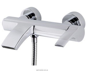 Змішувач одинважільний для ванни з коротким виливом Teka колекція Vita хром 24.101.02.00