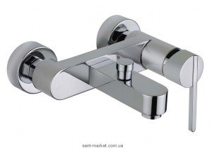 Змішувач одинважільний для ванни з коротким виливом Teka колекція Аura хром 50.121.02.00