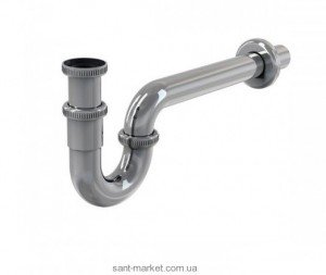 Ravak Сифон д/раковины ХРОМ U  трубчатый X01436