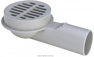 Сливной трап для балконов Viega Advantix боковой выпуск 100х100 125936