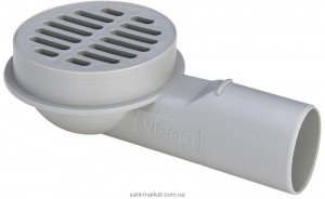 Сливной трап для балконов Viega Advantix боковой выпуск 100х100 125936