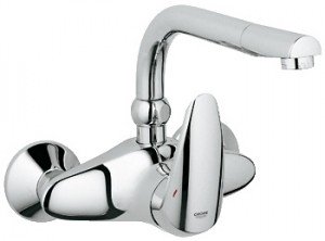 Смеситель для кухни GROHE Eurodisc однорычажный 33773001