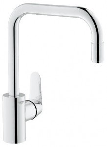 Змішувач для кухні з висувною лійкою GROHE Eurodisc Cosmopolitan змішувач 31122002