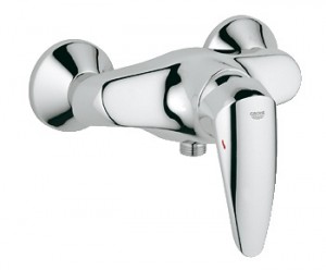 Смеситель для душа настенный однорычажный Grohe колекция Eurodisc хром 33569001