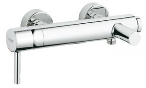Змішувач одинважільний для ванни з коротким виливом Grohe колекція Essence хром 33624000