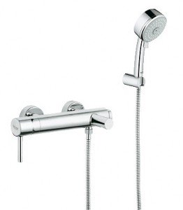 Змішувач одинважільний для ванни з душем Grohe колекція Essence хром 33628000