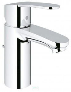 Змішувач для раковини одноважеля з донним клапаном Grohe Eurostyle Cosmopolitan хром 3355220E
