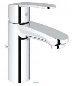 Смеситель для раковины однорычажный с донным клапаном Grohe Eurostyle Cosmopolitan хром 23037002