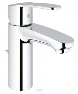 Смеситель для раковины однорычажный с донным клапаном Grohe Eurostyle Cosmopolitan хром 23037002