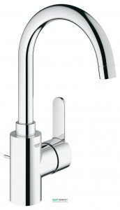 Змішувач для раковини одноважеля високий Grohe колекція Eurostyle Cosmopolitan хром 23043002