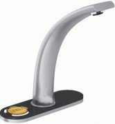 Змішувач для раковини електронний сенсорний з донним клапаном Grohe Ondus матовий хром 36080BS0