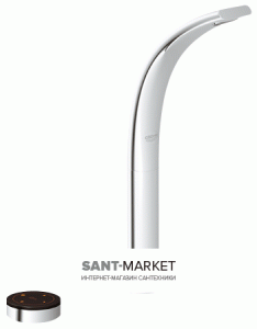 Смеситель для раковины электронный сенсорный с донным клапаном высокий Grohe Ondus хром 36083000