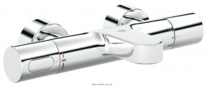 Змішувач з термостатом двухвентильний для ванни Grohe Grohtherm 3000 Cosmopolitan хром 34276000