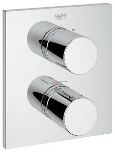 Смеситель с термостатом скрытый (встраиваемый) Grohe коллекция Grohtherm 3000 хром 19567000
