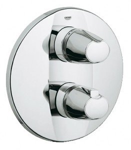 Смеситель с термостатом скрытый (встраиваемый) Grohe коллекция Grohtherm 3000 хром 19358000