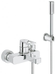 Змішувач одинважільний для ванни з душем Grohe колекція Quadra хром 32639000