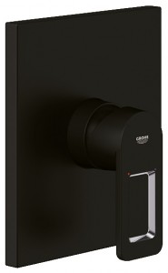 Змішувач для душа вбудовується Grohe колекція Quadra чорний 19455KS0