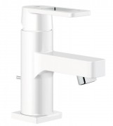 Змішувач для раковини одноважеля з донним клапаном Grohe колекція Quadra білий 32631LS0
