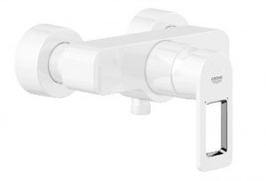 Смеситель для душа настенный однорычажный Grohe коллекция Quadra белый 32637LS0