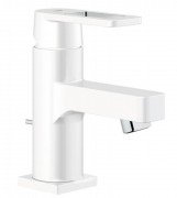 Змішувач для раковини одноважеля з донним клапаном Grohe колекція Quadra білий 32631LS0