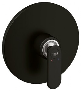 Смеситель для душа встраиваемый Grohe коллекция Veris черный 19367KS0