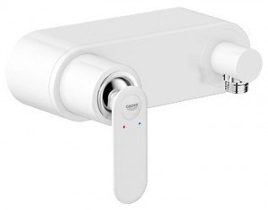 Смеситель для душа настенный однорычажный Grohe коллекция Veris белый 32197LS0