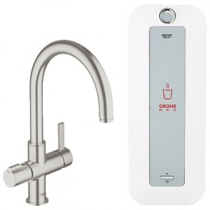 Смеситель для кухни термостатический GROHE Red Duo однорычажный  с бойлером 30079DC0