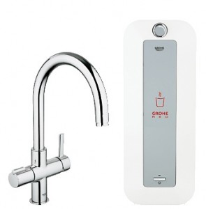 Смеситель для кухни термостатический GROHE Red с бойлером однорычажный 30079000