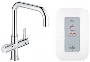 Змішувач для кухні GROHE Red Duo з бойлером змішувач 30145000