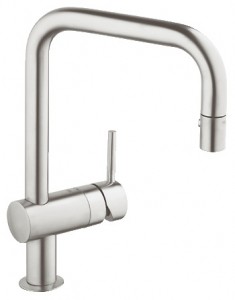 Смеситель для кухни GROHE Minta однорычажный с выдвижной лейкой 32322DC0