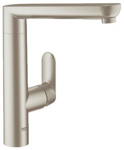 Смеситель для кухни GROHE K7 однорычажный сатин 32175DC0