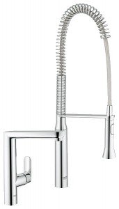 Змішувач для кухні з висувною лійкою GROHE K7 змішувач з високим виливом 32948000