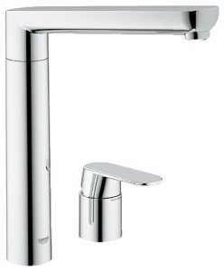 Смеситель для кухни GROHE K7 однорычажный на два отверстия 32892000