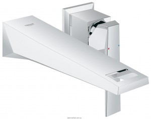 Змішувач для раковини одноважеля настінний прихований каскадний Grohe Allure Brilliant хром 19783000