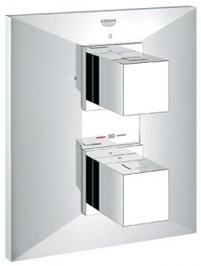 Смеситель для душа встраиваемый с термостатом Grohe коллекция Allure Brilliant хром 19791000