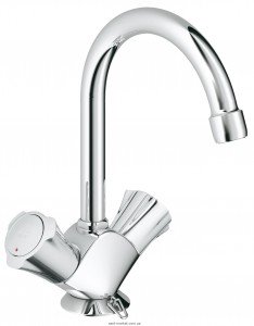Змішувач для раковини двухвентильний Grohe колекція Costa L хром 21337001