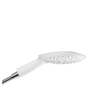 Душевая лейка Hansgrohe коллекция PuraVida EcoSmart хром/белый 28567400