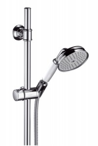Душевой гарнитур со штангой Hansgrohe коллекция Axor Montreux хром 27982000
